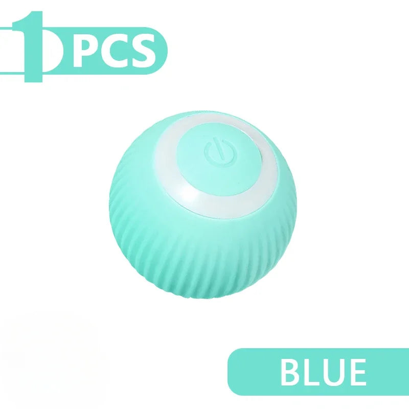 Smart Interactive Cat Toy - Automatic Rolling Ball for Indoor Play