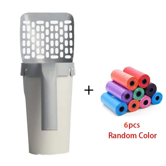 Cat Litter Scoop and Filter for Efficient Pet Waste Management and Self-Cleaning Litter Boxes