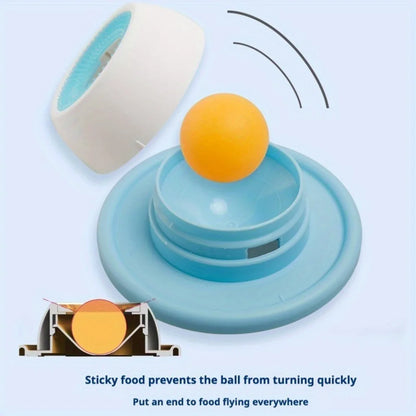 Interactive Dog and Cat Lick Mat Slow Feeder - Stimulation Toy and Dental Care Bowl