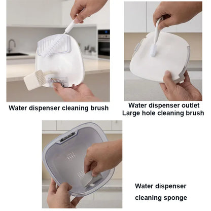 Cat Water Fountain Cleaning Brush Set for Pet Dispenser Pumps, Tubes, Bottles, and Nozzles