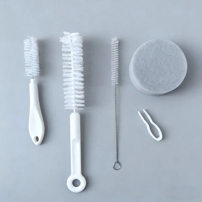 Cat Water Fountain Cleaning Brush Set for Pet Dispenser Pumps, Tubes, Bottles, and Nozzles