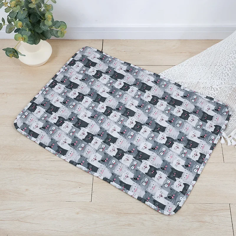 Washable Pet Urine Pad - Reusable Dog Training and Comfort Mat with All-Season Cover