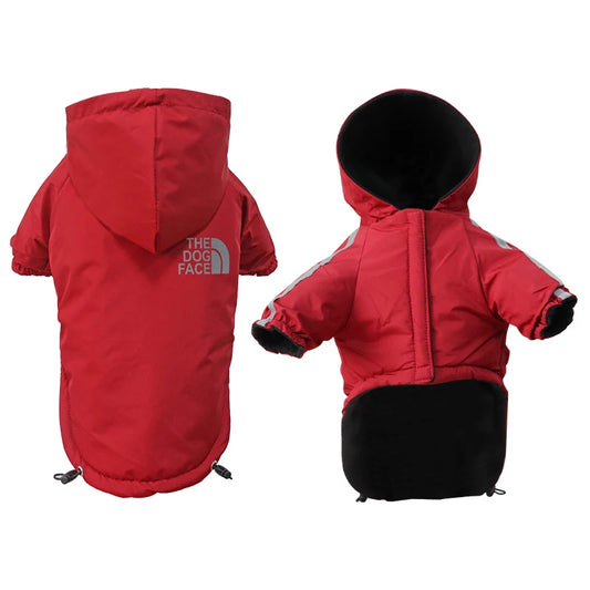 Reflective Waterproof Pet Coat for Small to Medium Dogs - Winter Fleece Jacket and Raincoat for Puppies and Chihuahuas
