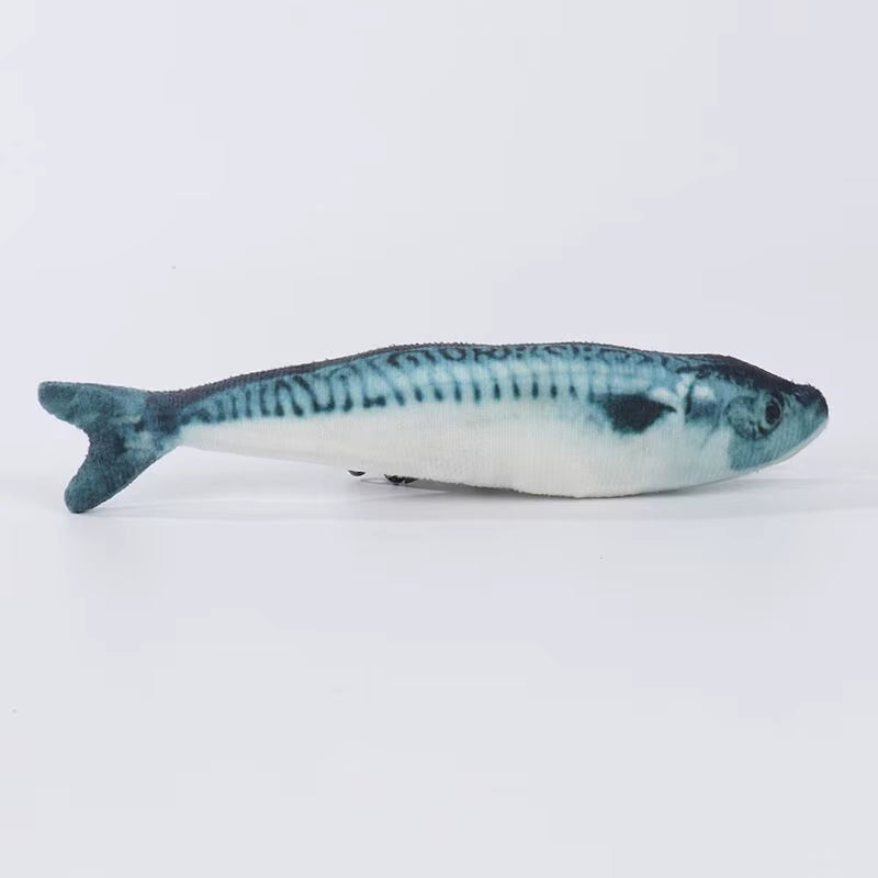Interactive Plush Catnip Fish Toy - 3D Simulation Toy for Engaging Play and Gift Giving
