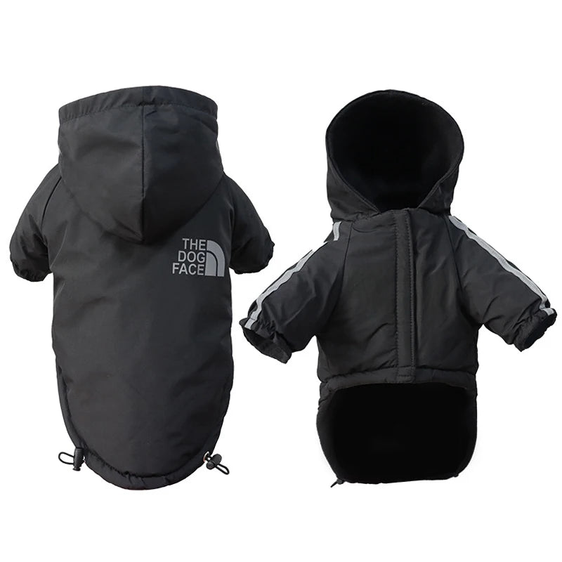 Reflective Waterproof Pet Coat for Small to Medium Dogs - Winter Fleece Jacket and Raincoat for Puppies and Chihuahuas