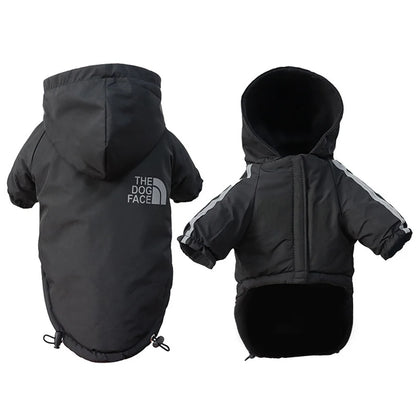 Reflective Waterproof Pet Coat for Small to Medium Dogs - Winter Fleece Jacket and Raincoat for Puppies and Chihuahuas