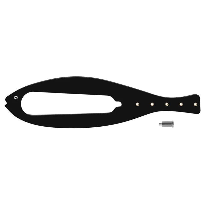 Adjustable Cat Door Holder with Fish-Shaped Design - Versatile Latch Strap Door Stopper for Pets