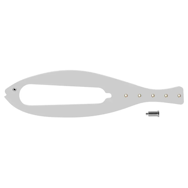 Adjustable Cat Door Holder with Fish-Shaped Design - Versatile Latch Strap Door Stopper for Pets