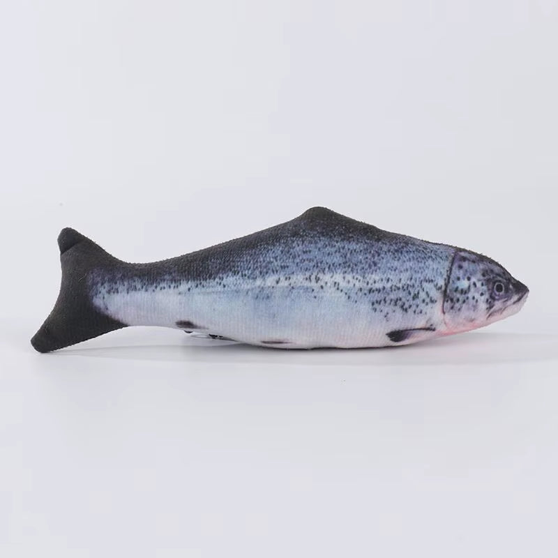 Interactive Plush Catnip Fish Toy - 3D Simulation Toy for Engaging Play and Gift Giving