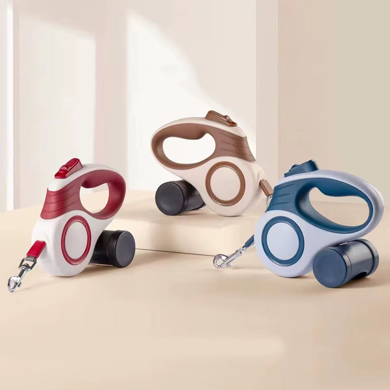 Automatic Retractable Dog Leash - Extendable Rope for Outdoor Travel, Walking, and Hiking for Small Dogs and Cats