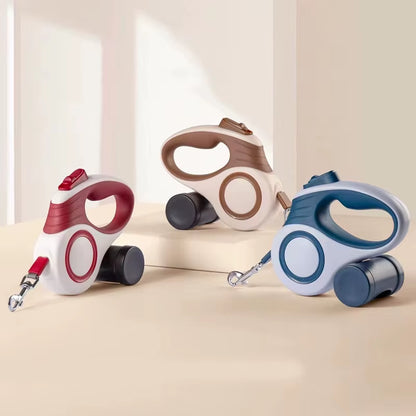 Automatic Retractable Dog Leash - Extendable Rope for Outdoor Travel, Walking, and Hiking for Small Dogs and Cats