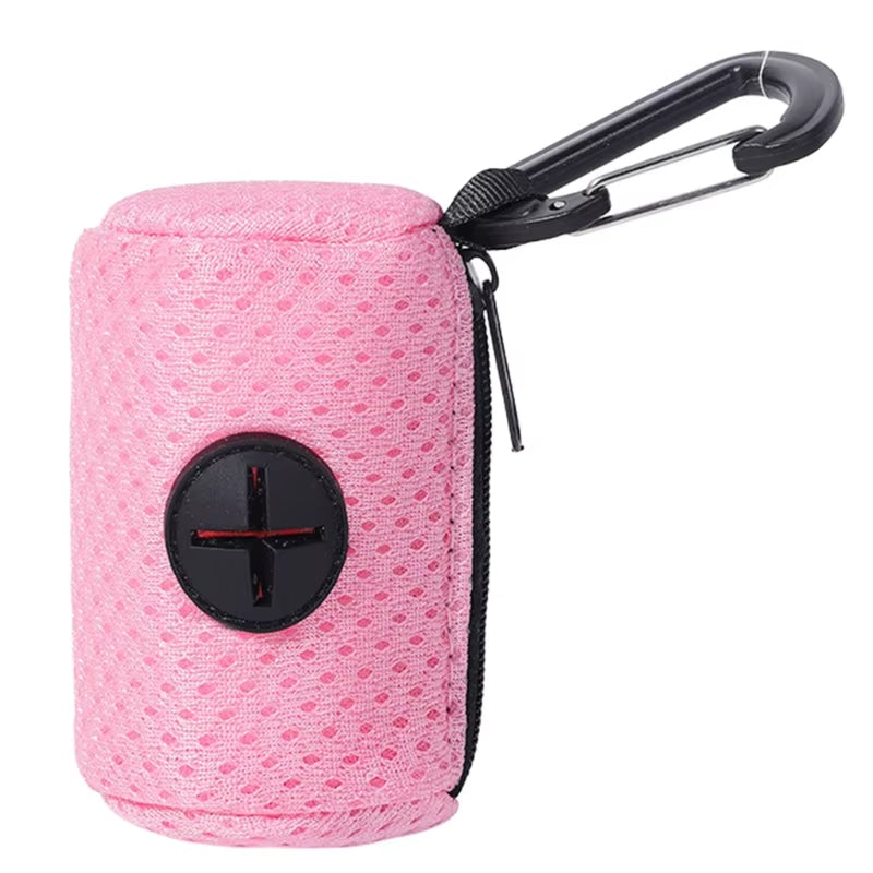 Pet Waste Bag Dispenser and Holder for Dog Waste Cleanup