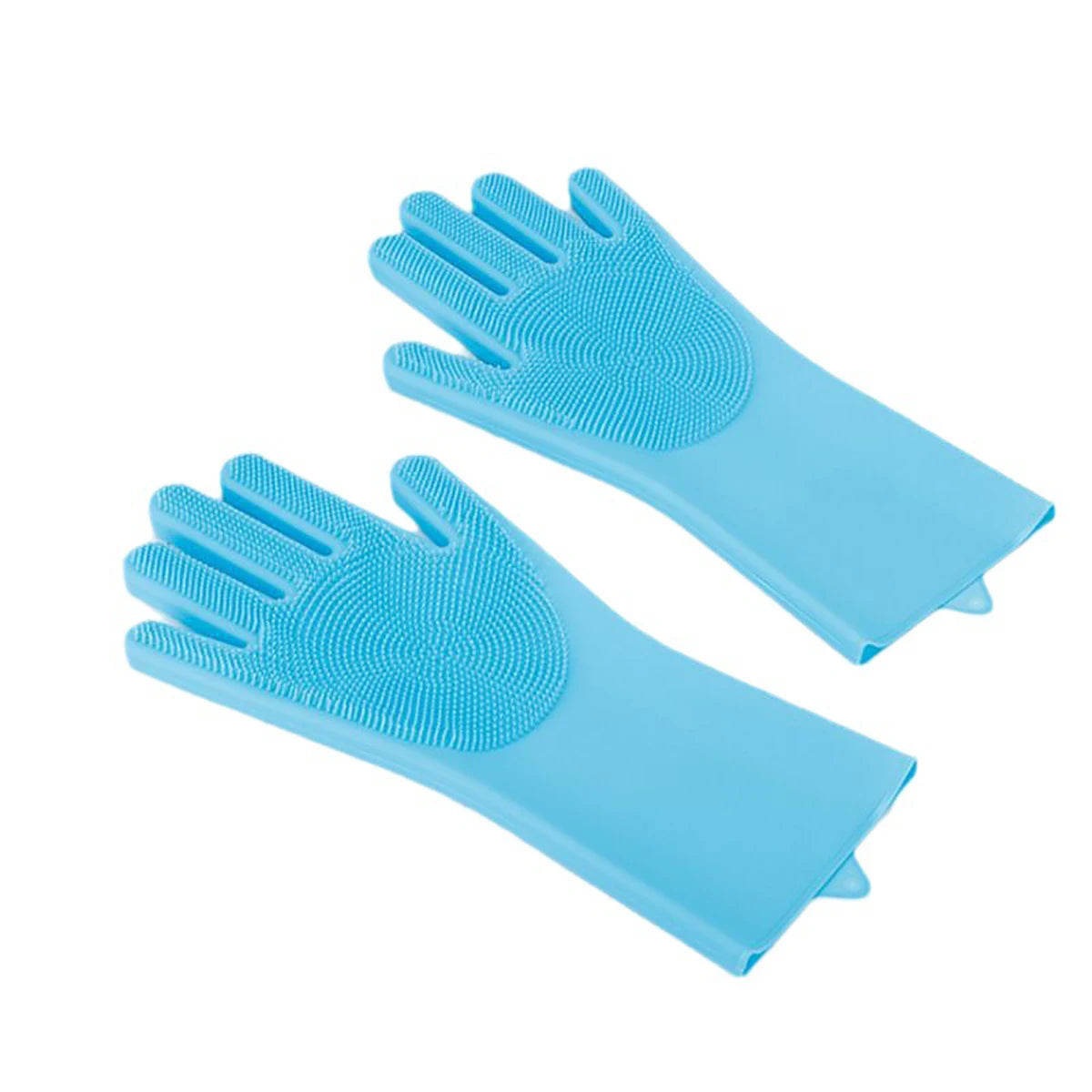 Professional Pet Grooming Gloves for Dogs and Cats - Bathing, Shampooing, and Hair Removal Silicone Scrubber and Dishwashing Cleaner