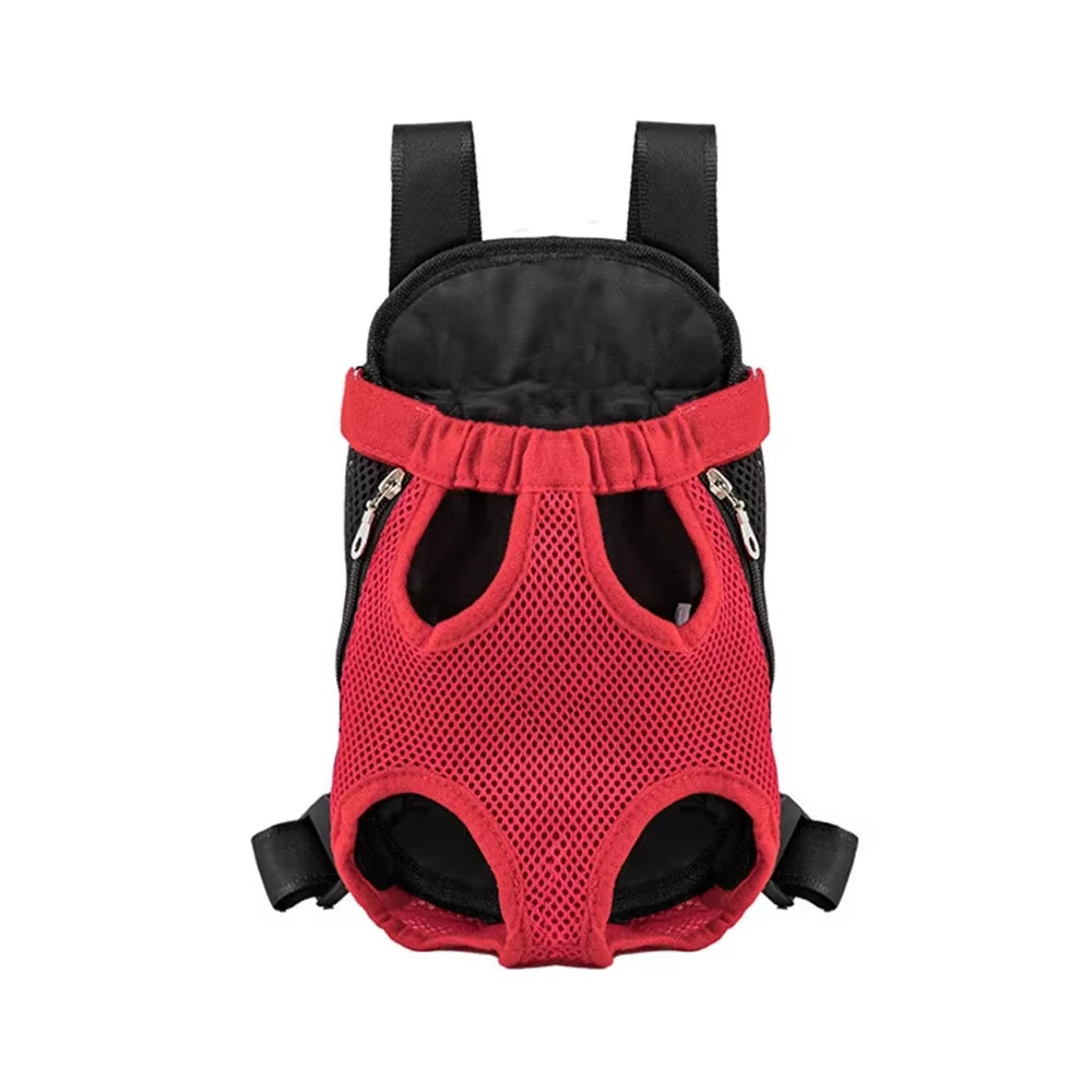 Portable Breathable Pet Travel Tote Backpack for Cats and Dogs - Shoulder Carry Outdoor Travel Set