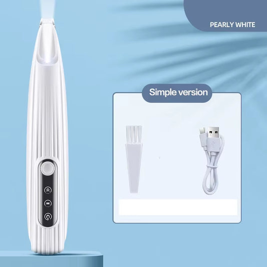 Professional Waterproof Dog Paw Trimmer with LED Light and 18mm Wide Blade for Pet Grooming