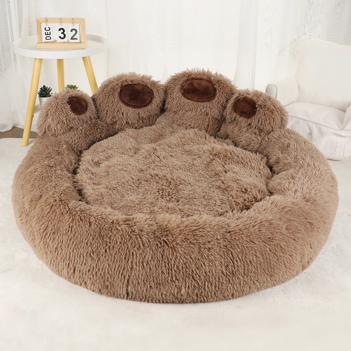 Premium Plush Dog Sofa Bed for Small to Medium Pets - Cozy Winter Kennel Mat for Dogs and Cats