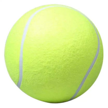 Giant Plush Dog Tennis Ball - 7/8/9.5 Inch Chewing Toy for Training and Playtime