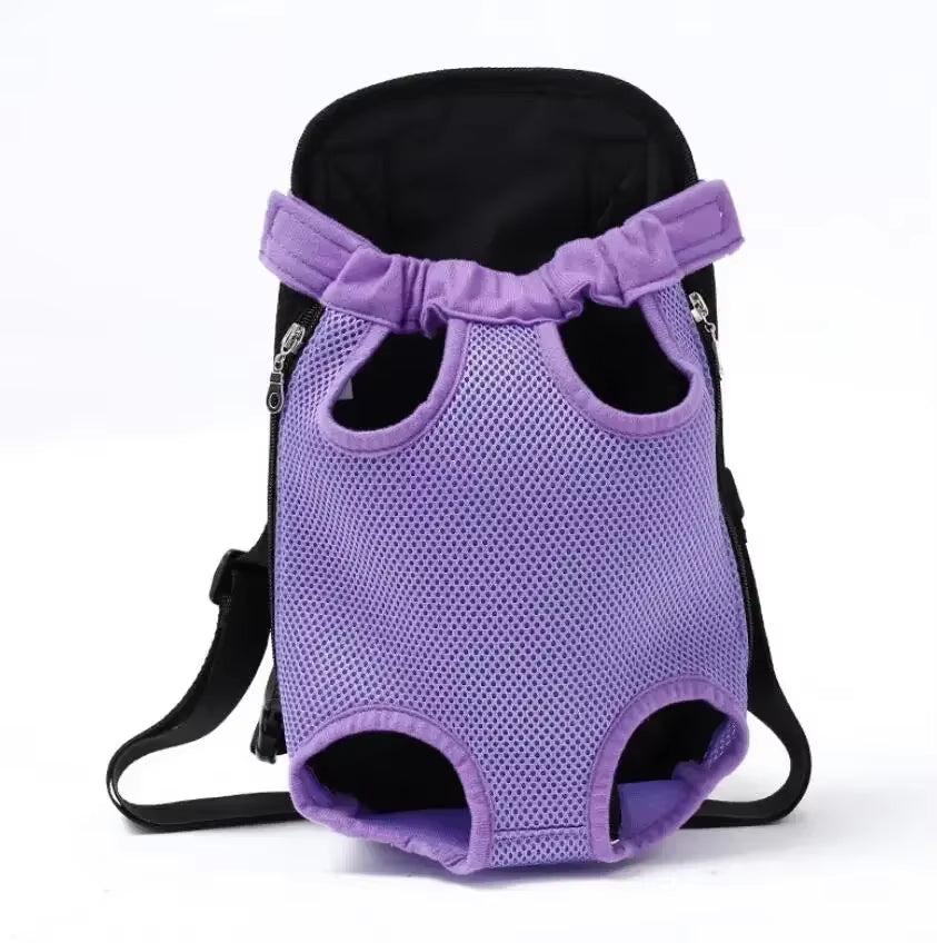 Portable Breathable Pet Travel Tote Backpack for Cats and Dogs - Shoulder Carry Outdoor Travel Set
