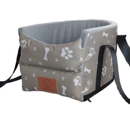 Portable Dog Car Seat Bed and Carrier for Small Dogs and Cats - Safe Travel Accessory