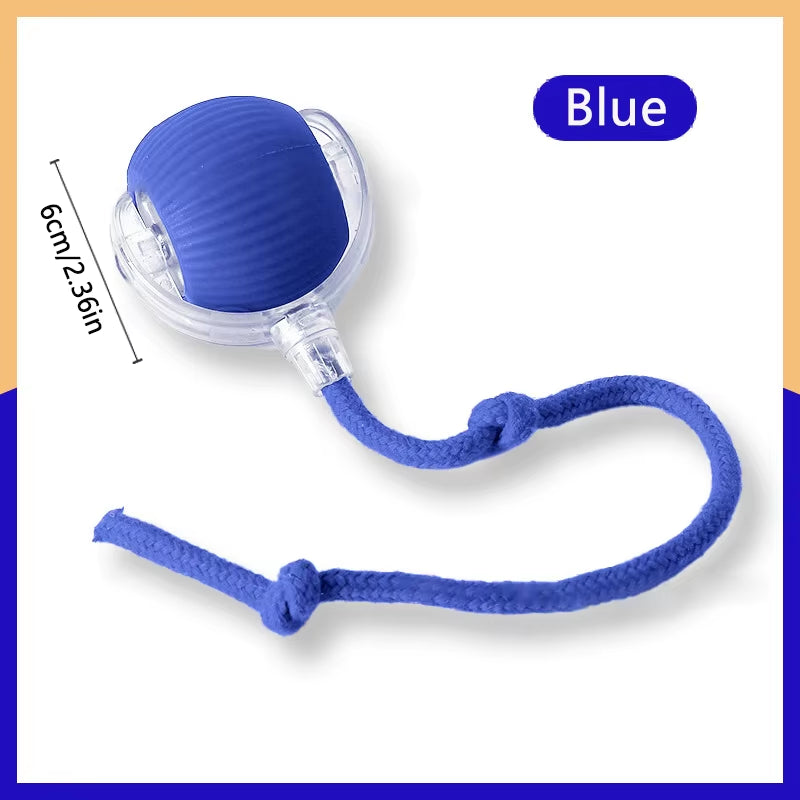 Interactive Electronic Dog Toy Ball - Automatic USB Rechargeable Moving and Bouncing Ball for Puppies and Cats - Ideal Birthday Gift