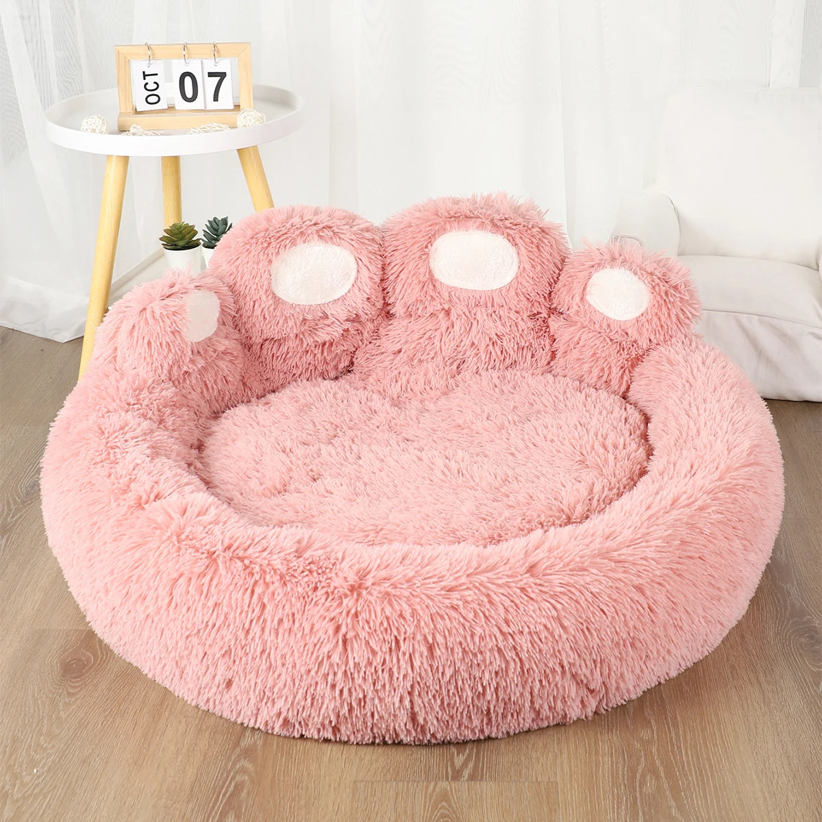 Premium Plush Dog Sofa Bed for Small to Medium Pets - Cozy Winter Kennel Mat for Dogs and Cats